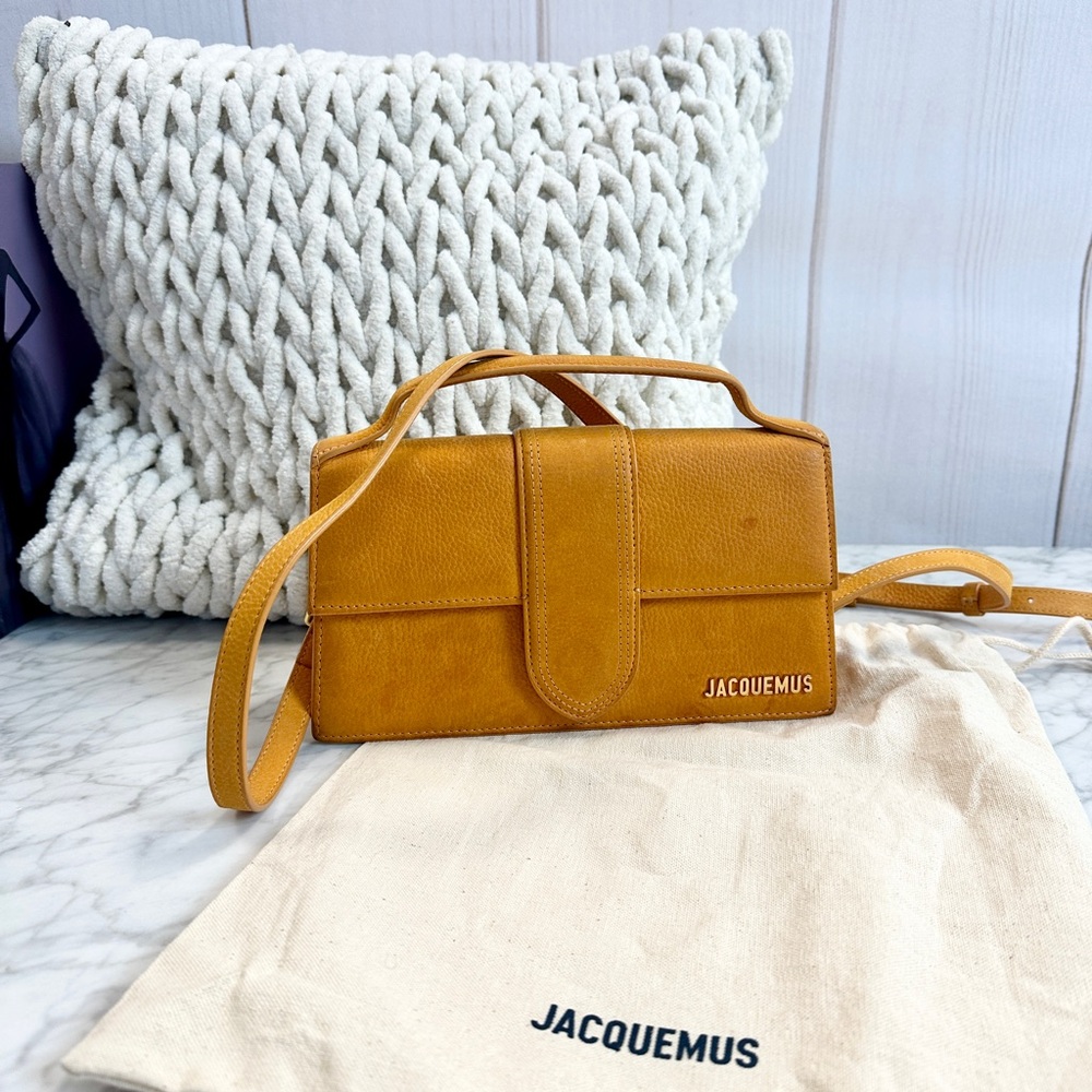 Jacquemus Mustard Crossbody Bag